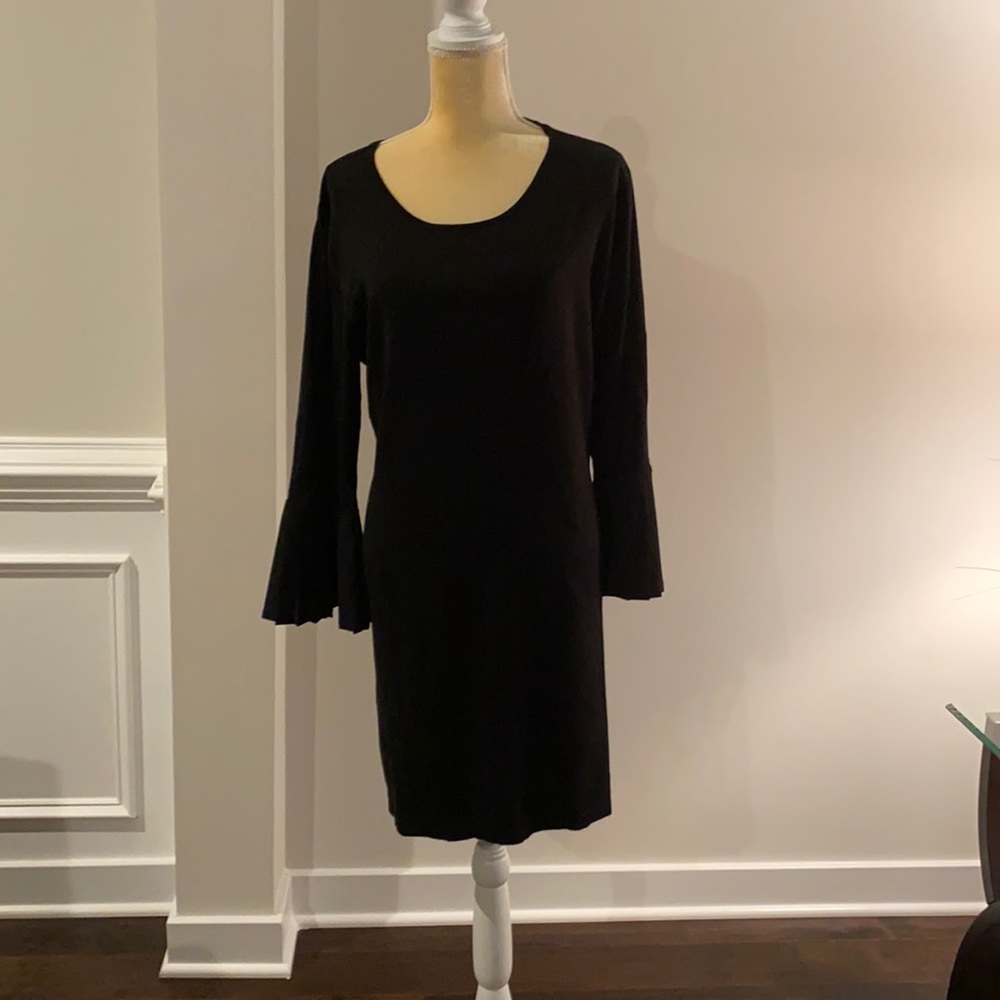 Black dress.